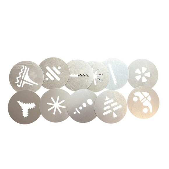 Hamilton Beach The Super Shooter Cordless Cookie Press & Food Decorator 11 Discs - Picture 7 of 9